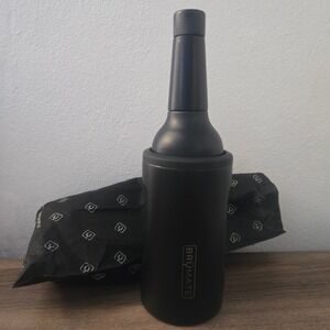 BRUMATE HOPSULATOR Bottle cooler matte black fits most 12OZ bottles‎